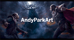 Desktop Screenshot of andyparkart.com